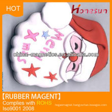 Flexible Cartoon Character Magnetic Rubber Mat For Christmas